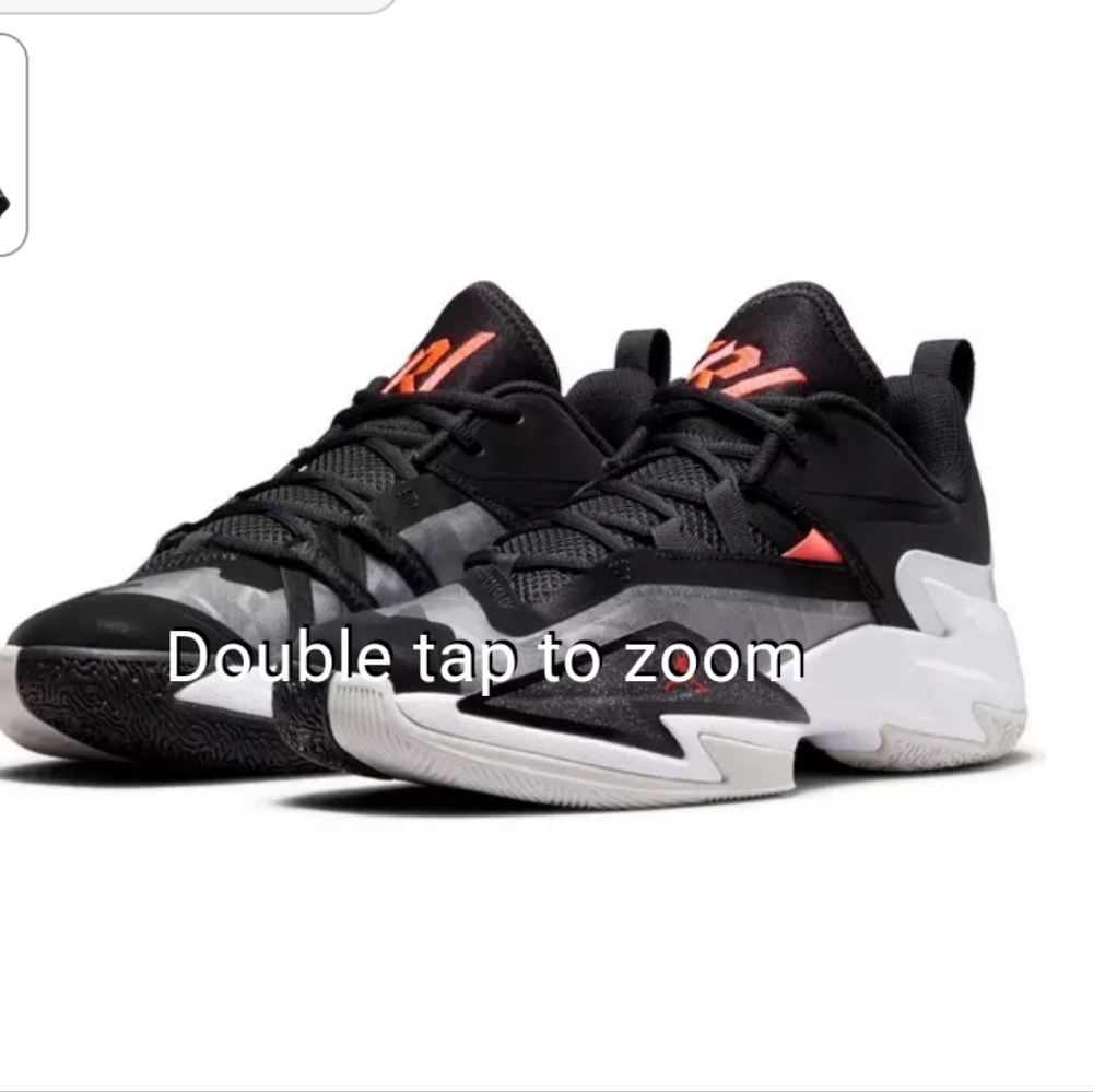 New nike air Jordan One Take 3 men's size 11 white , black , bright crimson. - Picture 7 of 16